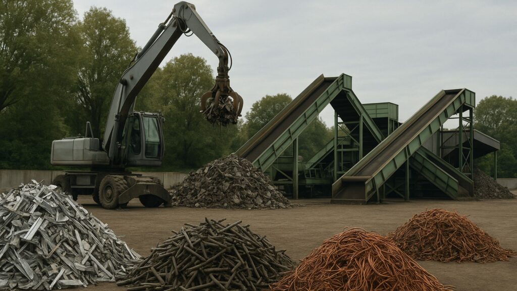 Metallrecycling Auswirkungen